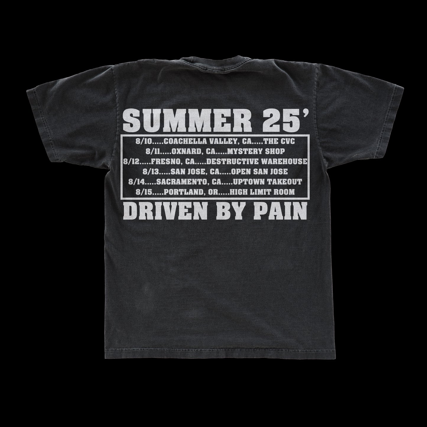 Summer 2025 Tour - Short Sleeve T-Shirt